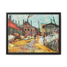 The Factory (1887) by Vincent Van Gogh - Timeless Wall Art Canvas - NOMADEN ART GALLERY