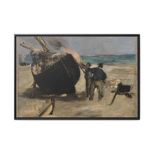 Tarring the Boat (Le Bateau goudronné) by Édouard Manet - NOMADEN ART GALLERY