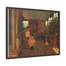 Girl Shelling Peas (ca.1873) by Winslow Homer
