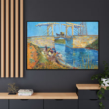 Vincent van Gogh's The Langlois Bridge at Arles with Women Washing (1888) - NOMADEN ART GALLERY