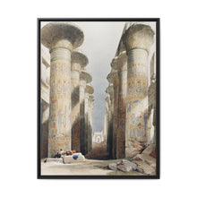 Great Hall at Karnak temple in Thebes illustration by David Roberts (1796–1864) - NOMADEN ART GALLERY