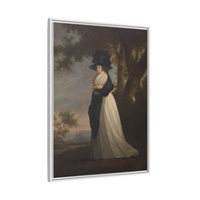 Portrait of a Lady Wearing an Elaborate Hat (1785-90) by British