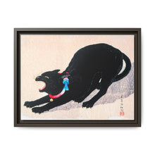 Black Cat Hissing 20th century print in high resolution by Hiroaki Takahashi - NOMADEN ART GALLERY