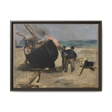 Tarring the Boat (Le Bateau goudronné) by Édouard Manet - NOMADEN ART GALLERY
