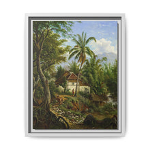 Landschap in Nederlands-Indie (1858 - 1900) by Maurits E H R van den Kerkhoff. - NOMADEN ART GALLERY