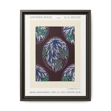 Fruit tree pattern Art Nouveau pochoir print in oriental style. Original from our own 1914 edition of Samarkande - NOMADEN ART GALLERY