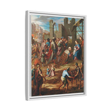 The Adoration of the Kings with Viceroy Pedro de Castro y Figueroa, Duke of La Conquista (La adoracion de los reyes con el virrey Pedro de Castro y Figueroa, duque de la Conquista) by Nicolas Enriquez.