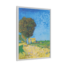 Vincent van Gogh's Avenue at Arles with houses (1888) - NOMADEN ART GALLERY
