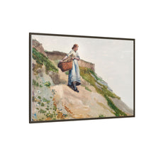 Girl Carrying a Basket (1882) by Winslow Homer