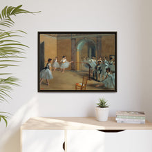 Edgar Degas's The Dance Foyer at the Opera on the rue Le Peletier (1872)