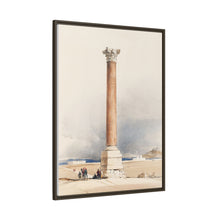 Pompey's Pillar Alexandria illustration by David Roberts (1796–1864).