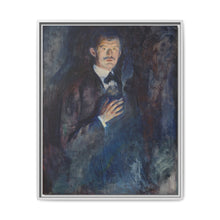 Edvard Munch's Self-Portrait with Cigarette (1895) - NOMADEN ART GALLERY