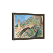 Claude Monet's Bridge at Dolceacqua (1884) - NOMADEN ART GALLERY