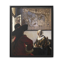Johannes Vermeer’s Officer and Laughing Girl (ca. 1657) - NOMADEN ART GALLERY