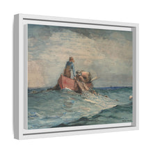 Hauling in the Nets (1887) by Winslow Homer