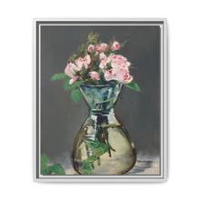 Moss Roses in a Vase (1882) by Edouard Manet. - NOMADEN ART GALLERY