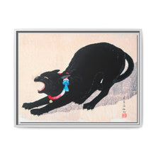 Black Cat Hissing 20th century print in high resolution by Hiroaki Takahashi - NOMADEN ART GALLERY