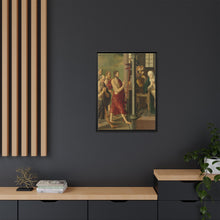 Panel of an Altarpiece with Dispute with the Doctors, on verso is Appearance of Christ to his Mother (c. 1520 - c. 1535) by Master of Alkmaar