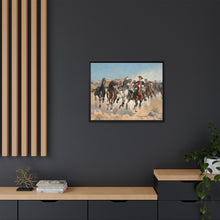Dismounted: The Fourth Troopers Moving the Led Horses (1890) by Frederic Remington