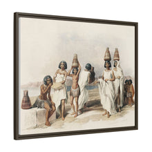 Nubian women at Kortie on the Nile illustration by David Roberts (1796–1864)
