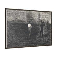 Peasants (ca. 1881–1884) by Georges Seurat