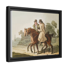 Illustration of farmers from The Costume of Yorkshire (1814) by George Walker