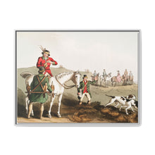Illustration of hawking from The Costume of Yorkshire (1814) by George Walker - NOMADEN ART GALLERY