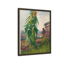 Vincent van Gogh's Allotment with Sunflower (1887) - NOMADEN ART GALLERY