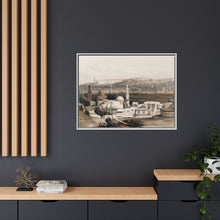 Suez Desert View: Cairo's Citzenib Gate by David Roberts - Antique Wall Art