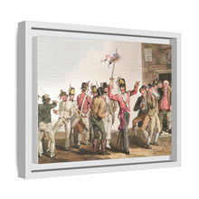 Illustration of thirty-third regiment from The Costume of Yorkshire (1814) by George Walker