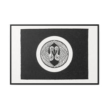 Antique print of Japanese, birds flag symbol illustration from our own original 1884 edition of The Ornamental Arts Of Japan - NOMADEN ART GALLERY