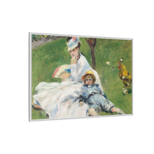 Pierre-Auguste Renoir's Madame Monet and Her Son (1874)