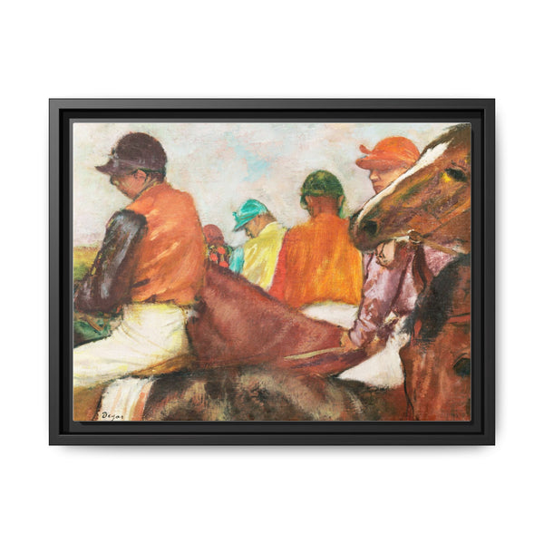 The Jockeys (ca. 1882) by Edgar Degas - NOMADEN ART GALLERY