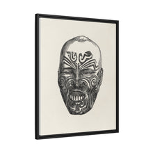 Ancient face from 19th Century Grammar of Ornament by Owen Jones. - NOMADEN ART GALLERY