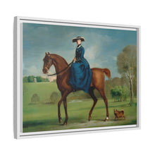 The Countess of Coningsby in the Costume of the Charlton Hunt (1760) by George Stubbs