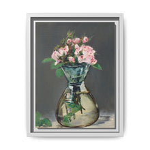 Moss Roses in a Vase (1882) by Edouard Manet. - NOMADEN ART GALLERY