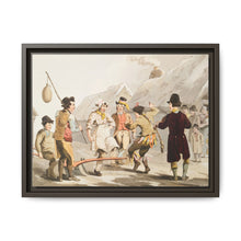 Illustration of the fool plough from The Costume of Yorkshire (1814) by George Walker - NOMADEN ART GALLERY