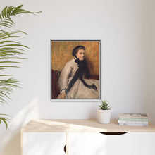 Retrato de una mujer de gris (ca. 1685) de Edgar Degas 