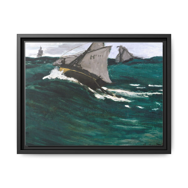 The Green Wave (1866–1867) by Claude Monet - NOMADEN ART GALLERY