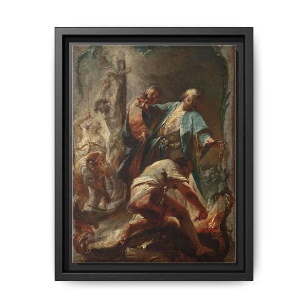 Scenes from the Life of Saint Arianus by Johann Wolfgang Baumgartner - NOMADEN ART GALLERY