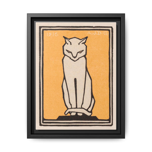 Sitting cat (1916) by Julie de Graag - NOMADEN ART GALLERY