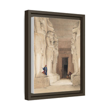 Excavated Temple of Gyrshe (Gerf Hussein) Nubia illustration by David Roberts (1796–1864)