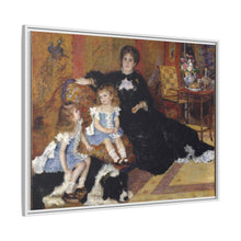 Madame Georges Charpentier (Marguérite-Louise Lemonnier, 1848-1904) y sus hijos, Georgette-Berthe (1872-1945) y Paul-émile-Charles (1875-1895) (1878) de Pierre-Auguste Renoir.
