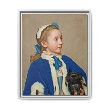 Portrait of Maria Frederike van Reede-Athlone at Seven Years of Age by Jean Etienne Liotard - NOMADEN ART GALLERY
