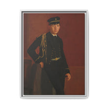 Achille De Gas in the Uniform of a Cadet (1856-1857) by Edgar Degas. - NOMADEN ART GALLERY