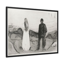 Two Human Beings. The Lonely Ones (1894) by Edvard Munch - NOMADEN ART GALLERY