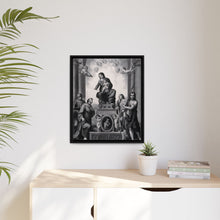 Saint Mary (the Blessed Virgin) with the Christ Child and Saint Antony of Padua, Saint Francis of Assisi, Saint Catherine of Alexandria, Saint John the Baptist and angels.