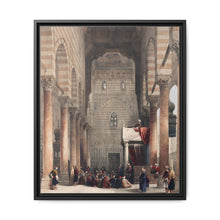 Interior of the mosque of the Metwalys (Metwalis) illustration by David Roberts (1796–1864) - NOMADEN ART GALLERY
