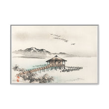 Cottage by the sea by Kōno Bairei (1844-1895) - NOMADEN ART GALLERY