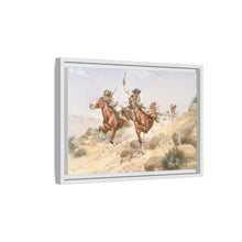 Apache Indians on Horseback by Herman Wendelborg Hansen